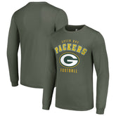 Green Bay Packers Starter Long Sleeve T-Shirt Green - NFL