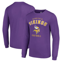 Minnesota Vikings Starter Long Sleeve T-Shirt Purple - NFL