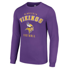 Minnesota Vikings Starter Long Sleeve T-Shirt Purple - NFL