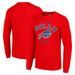 Buffalo Bills Starter Long Sleeve T-Shirt Red - NFL
