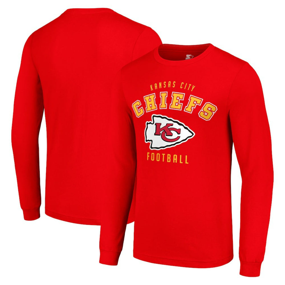 Kansas City Chiefs Starter Long Sleeve T-Shirt Red - NFL