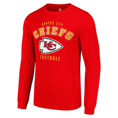 Kansas City Chiefs Starter Long Sleeve T-Shirt Red - NFL
