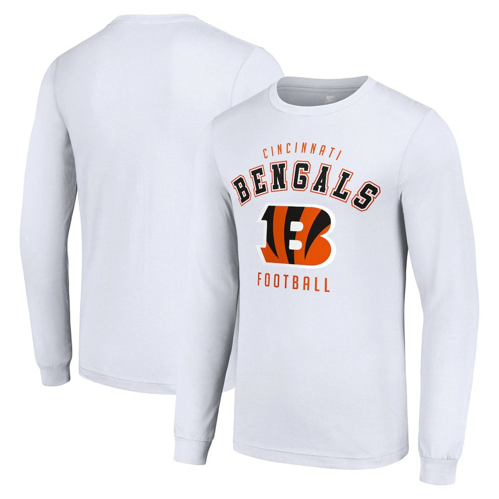Cincinnati Bengals Starter Long Sleeve T-Shirt White - NFL