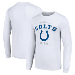 Indianapolis Colts Starter Long Sleeve T-Shirt White - NFL