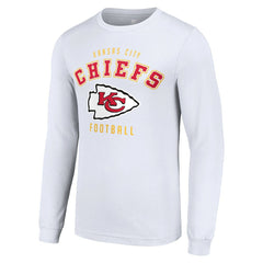 Kansas City Chiefs Starter Long Sleeve T-Shirt White - NFL