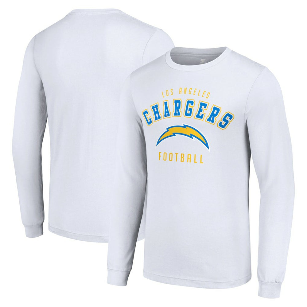 Los Angeles Chargers Starter Long Sleeve T-Shirt White - NFL