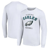 Philadelphia Eagles Starter Long Sleeve T-Shirt White - NFL