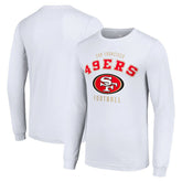 San Francisco 49ers Starter Long Sleeve T-Shirt White - NFL