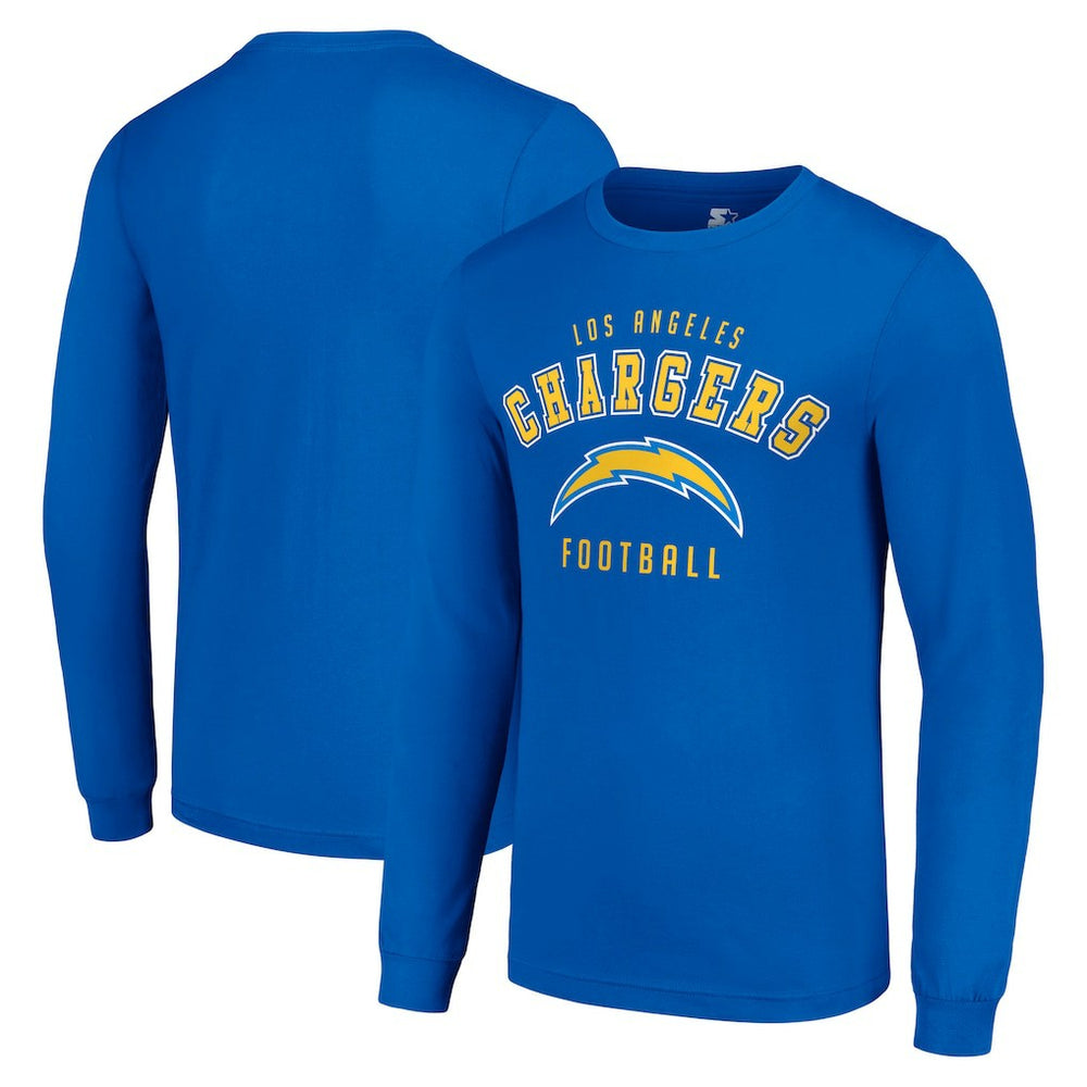 Los Angeles Chargers Starter Long Sleeve T-Shirt Royal - NFL