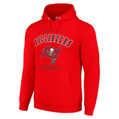 Tampa Bay Buccaneers Starter Unisex Logo Pullover Hoodie Red - NFL