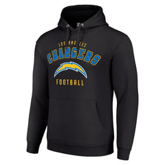 Los Angeles Chargers Starter Unisex Logo Pullover Hoodie Black - NFL