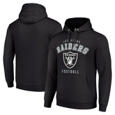 Las Vegas Raiders Starter Unisex Logo Pullover Hoodie Black - NFL