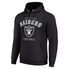Las Vegas Raiders Starter Unisex Logo Pullover Hoodie Black - NFL