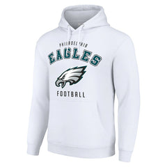 Philadelphia Eagles Starter Unisex Logo Pullover Hoodie White - NFL