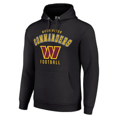 Washington Commanders Starter Unisex Logo Pullover Hoodie Black - NFL