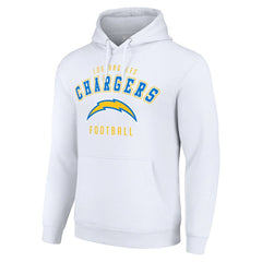 Los Angeles Chargers Starter Unisex Logo Pullover Hoodie White - NFL