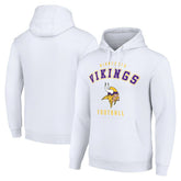 Minnesota Vikings Starter Unisex Logo Pullover Hoodie White - NFL