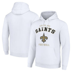 New Orleans Saints Starter Unisex Logo Pullover Hoodie White - NFL