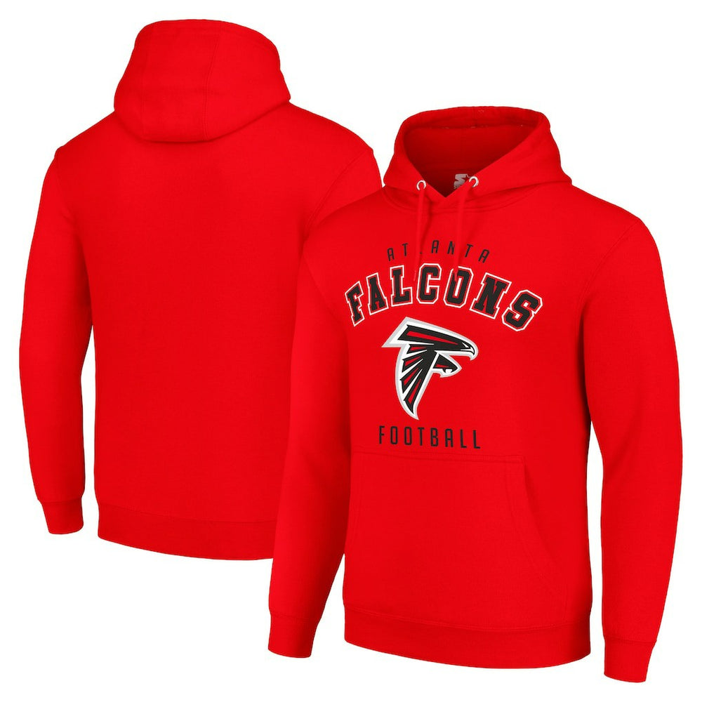 Atlanta Falcons Starter Unisex Logo Pullover Hoodie Red - NFL