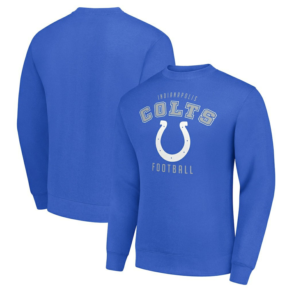 Indianapolis Colts Starter Team Logo Pullover Sweatshirt Royal - NFL