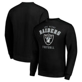 Las Vegas Raiders Starter Team Logo Pullover Sweatshirt Black - NFL