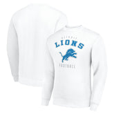 Detroit Lions Starter Team Logo Pullover Sweatshirt White - NFL