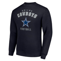 Dallas Cowboys Starter Team Logo Pullover Sweatshirt Navy - NFL
