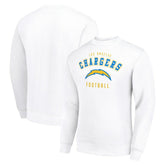 Los Angeles Chargers Starter Team Logo Pullover Sweatshirt White - NFL