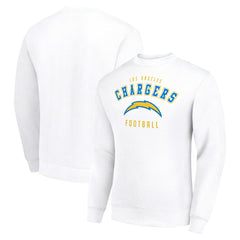 Los Angeles Chargers Starter Team Logo Pullover Sweatshirt White - NFL