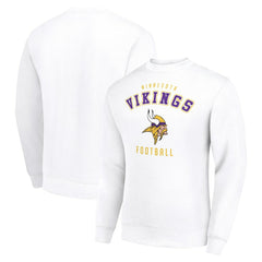 Minnesota Vikings Starter Team Logo Pullover Sweatshirt White - NFL