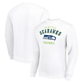 Seattle Seahawks Starter Team Logo Pullover Sweatshirt White - NFL