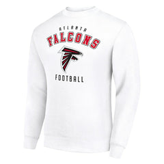 Atlanta Falcons Starter Team Logo Pullover Sweatshirt White - NFL
