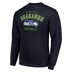 Seattle Seahawks Starter Team Logo Pullover Sweatshirt College Navy - NFL