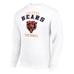 Chicago Bears Starter Team Logo Pullover Sweatshirt White - NFL