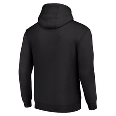 Detroit Lions Starter Unisex Team Mesh Print Graphic Tri-Blend Pullover Hoodie Black - NFL