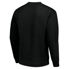 Detroit Lions Starter Team Mesh Print Graphic Pullover Sweatshirt Black - NFL
