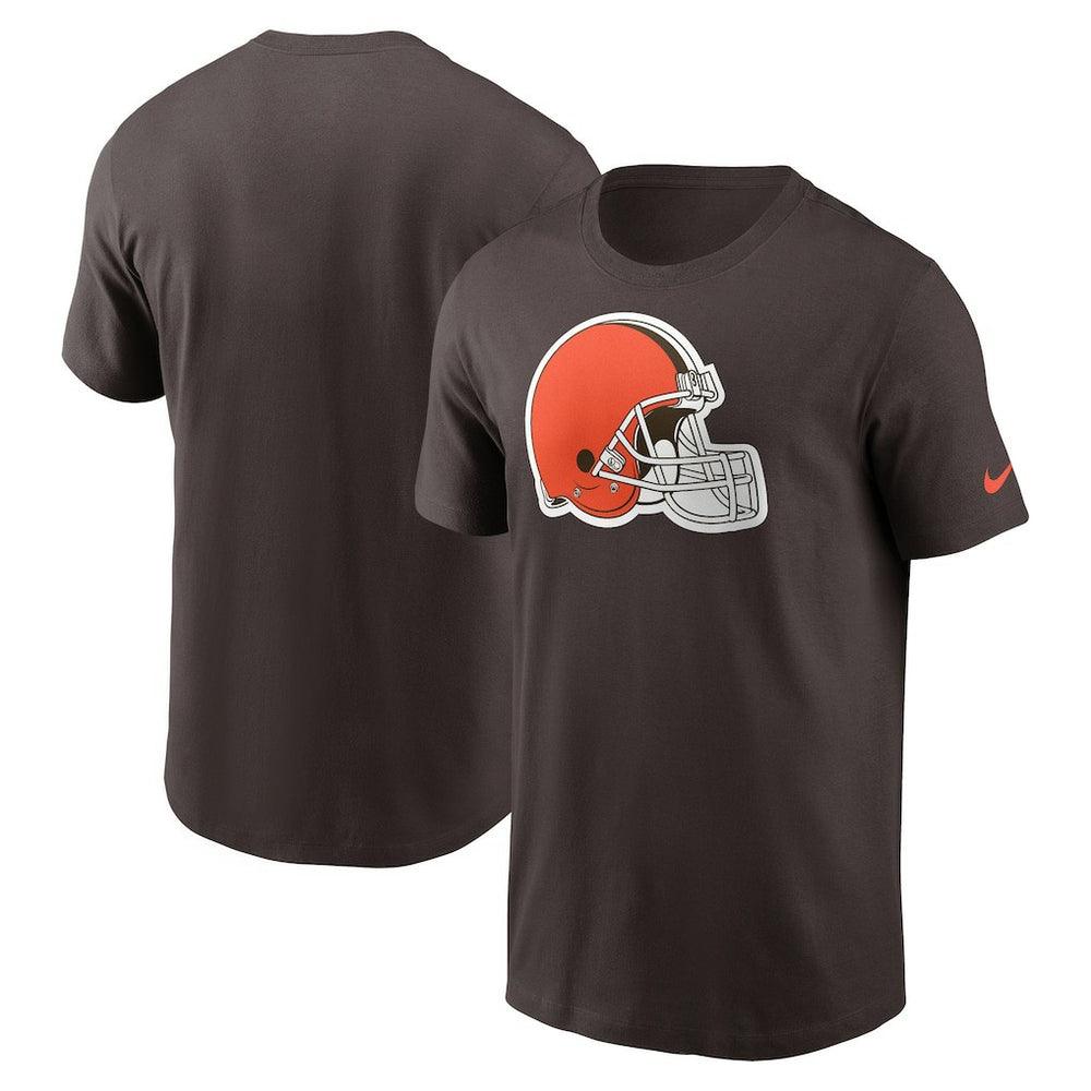 Cleveland Browns Logo Essential T-Shirt Brown - Nike