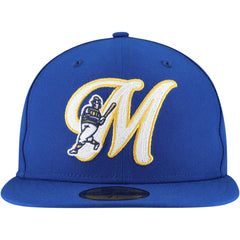 Milwaukee Brewers New Era Duo Logo 2.0 59FIFTY Fitted Hat discount
