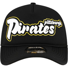 Pittsburgh Pirates New Era Retro Bold A-Frame Trucker 9FORTY Adjustable Hat Near Me