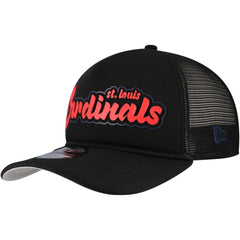 St. Louis Cardinals New Era Retro Bold A-Frame Trucker 9FORTY Adjustable Hat Clearance