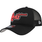 Cincinnati Reds New Era Retro Bold A-Frame Trucker 9FORTY Adjustable Hat discount