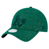 Athletics New Era Women's Tonal Floral 9TWENTY Adjustable Hat discount