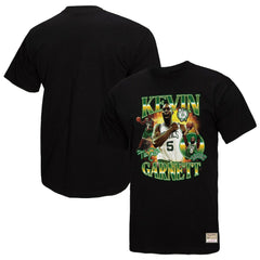 Mitchell & Ness - Kevin Garnett Boston Celtics Collage T-Shirt - Black