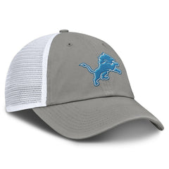 Detroit Lions Trucker Adjustable Hat Gray/White - Fanatics