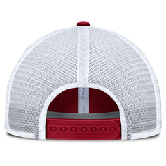 San Francisco 49ers Trucker Adjustable Hat Scarlet/White - Fanatics