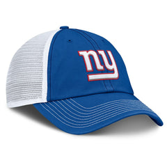 New York Giants Trucker Adjustable Hat Royal/White - Fanatics