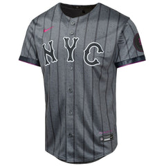 Brandon Nimmo New York Mets Nike Youth 2024 City Connect Limited Player Jersey Lifestyle