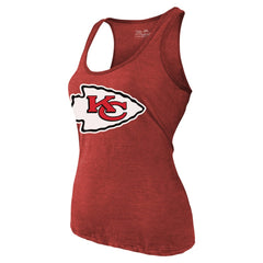 Patrick Mahomes Kansas City Chiefs Majestic Threads Women's Name & Number Tri-Blend Tank Top Red - NFL