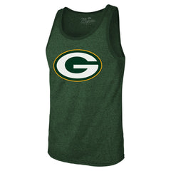 Jordan Love Green Bay Packers Majestic Threads Tri-Blend Player Name & Number Tank Top Green - NFL