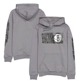 New Era - Brooklyn Nets Tip-Off Collection Pullover Hoodie - Charcoal